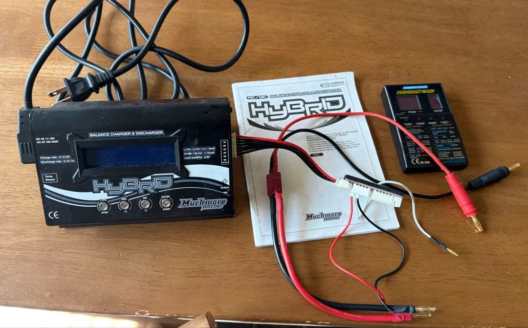 ヨコモ DIBVer2レッドバージョン ラジコン プロポ、メカ一式、充電器セット