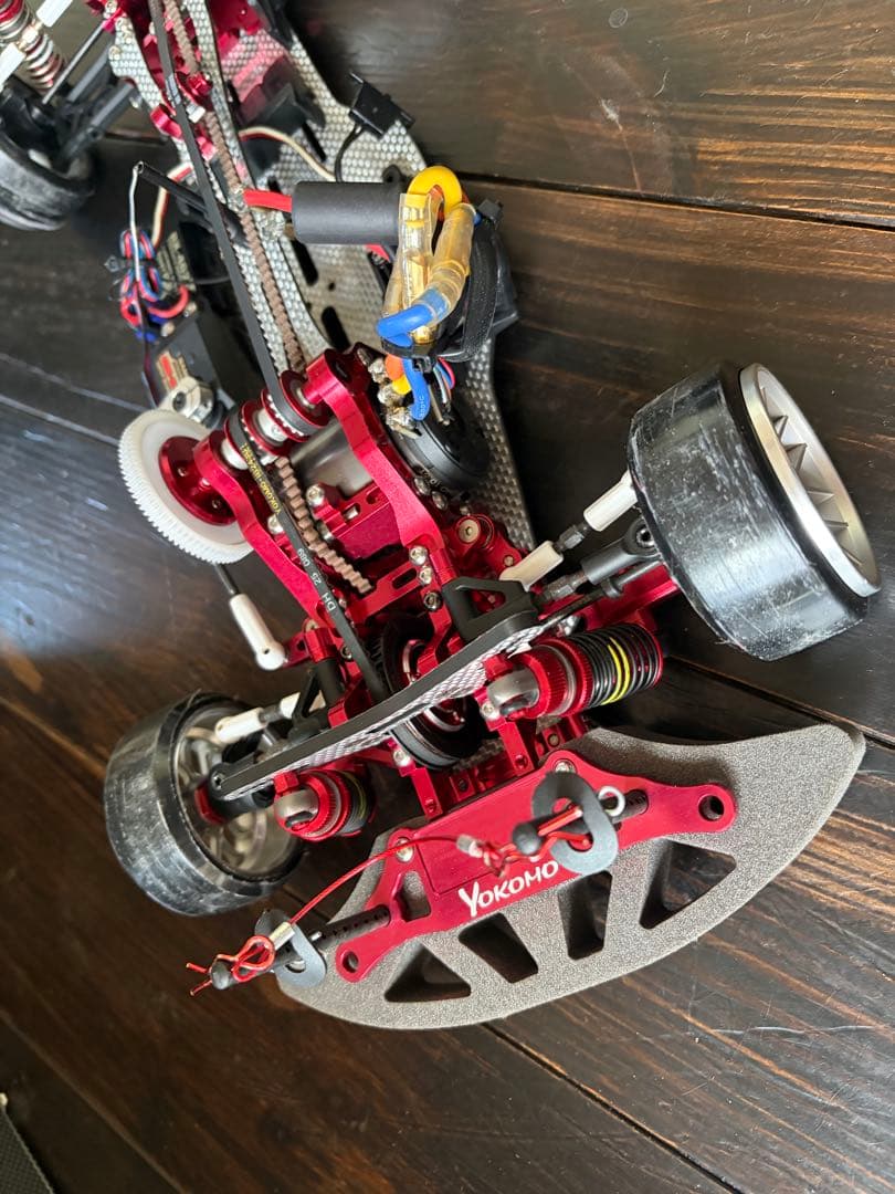 ヨコモ DIBVer2レッドバージョン ラジコン プロポ、メカ一式、充電器セット