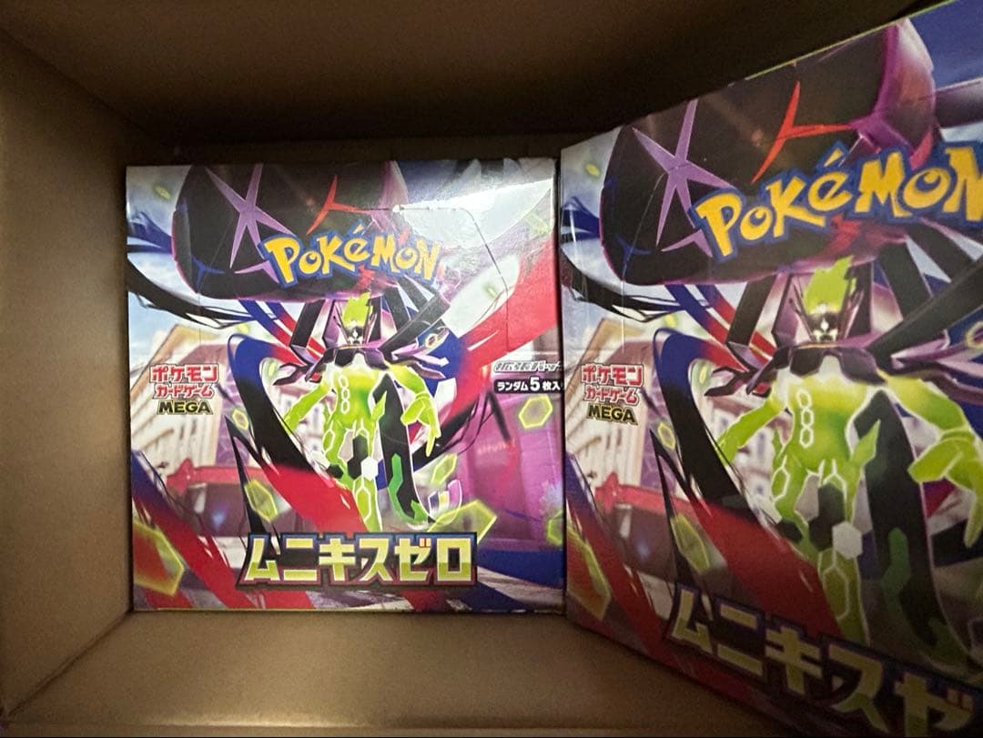 ポケモンカードゲーム ムニキスゼロ　2ボックス　シュリンク付き