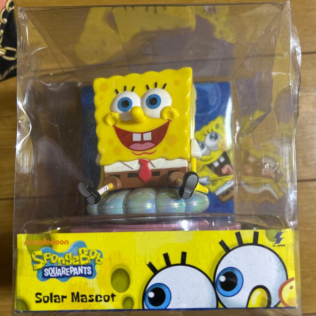 スポンジ・ボブ　ソーラーフィギュア　 ゆらゆらソーラー