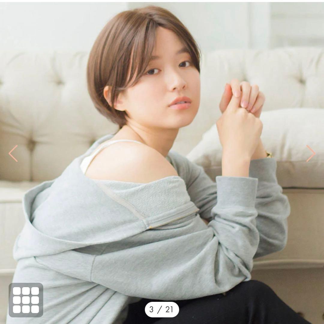 リネアストリア　天使のレースフロントショート　チョコブラウン