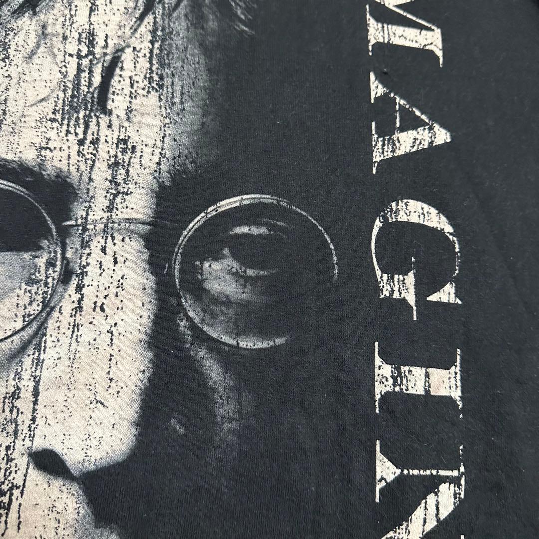 激レア ジョン・レノン IMAGINE オフィシャル ビッグフェイス Tシャツ