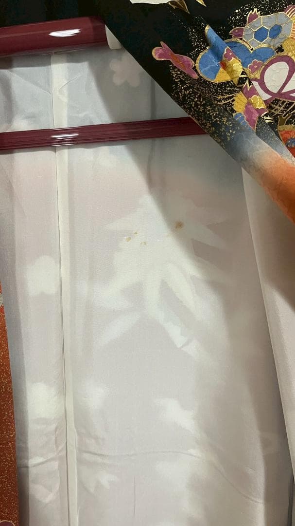 正絹振袖フルセット　成人式6点セット　古典柄