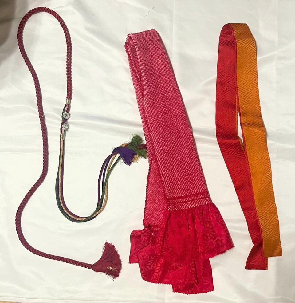 正絹振袖フルセット　成人式6点セット　古典柄