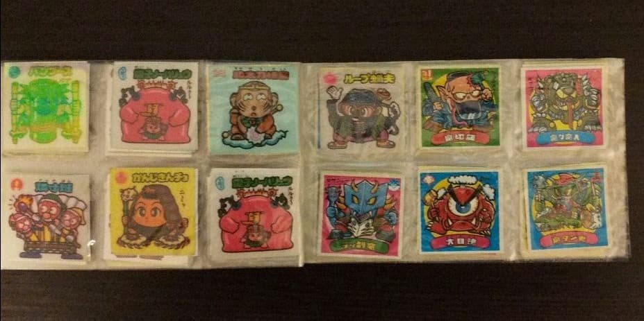 【当時物】ビックリマンシールなどのシールとアルバム 合計60枚