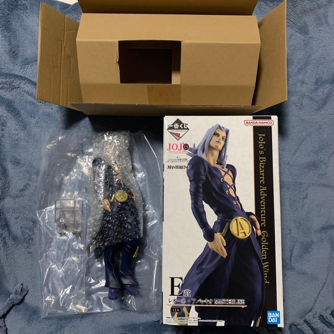 【開封済】一番くじジョジョの奇妙な冒険GOLDENWINDフィギュアフルコンプ