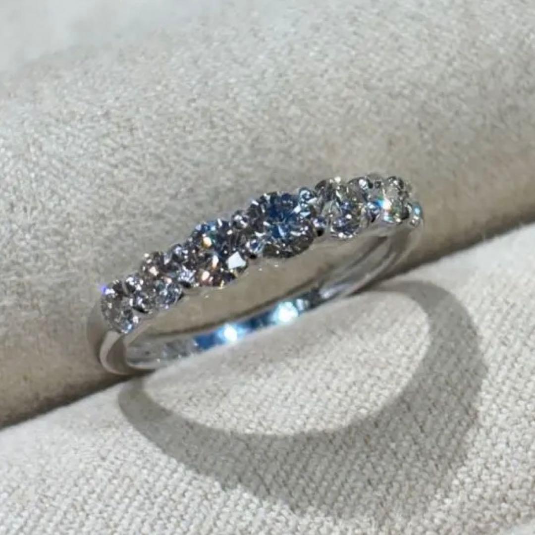 PT900ハーフエタニティリング 12号