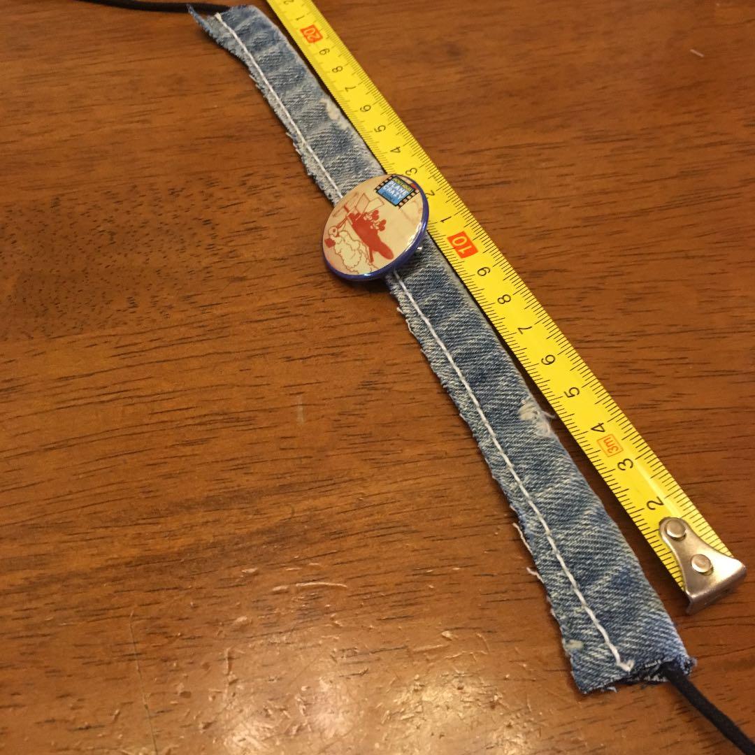 ブレスレット ミッキー レア 新品 缶バッジ付き