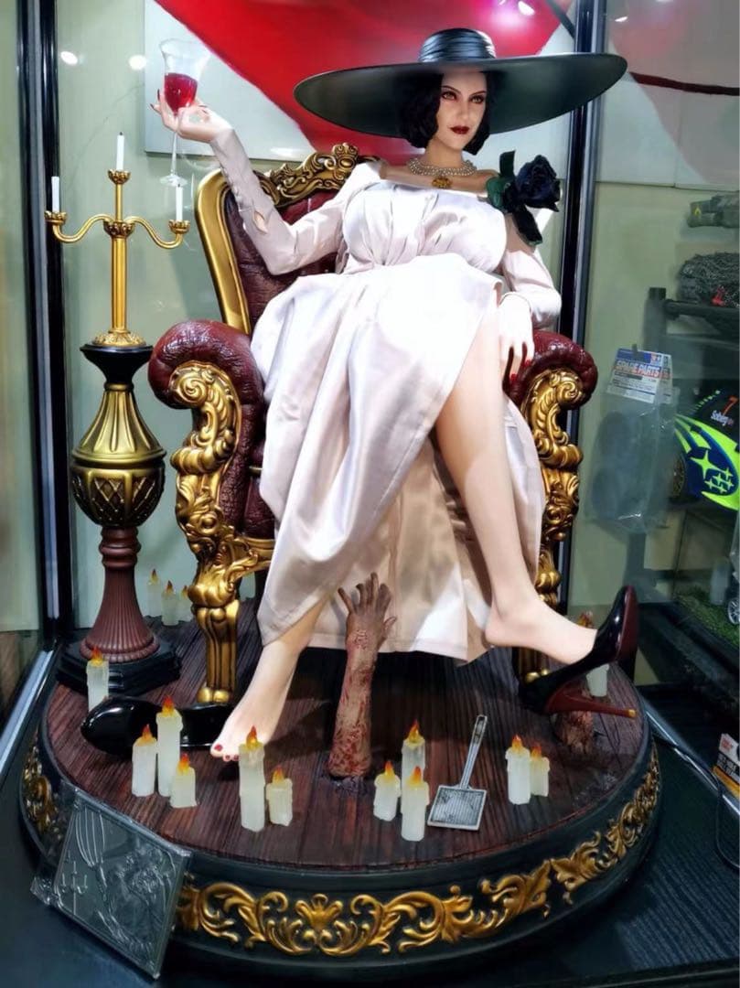 バイオハザード ドミトレスク夫人 1/4 ガレージキット ガレキ スタチュー③