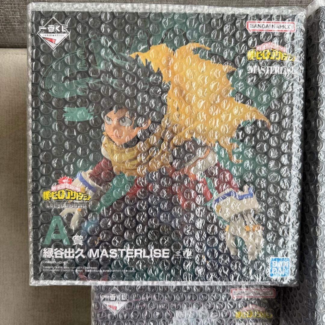 【新品未開封】　一番くじ　ヒロアカ　ABCラストワン賞　フィギュア4種セット