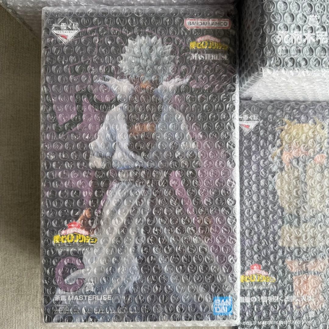 【新品未開封】　一番くじ　ヒロアカ　ABCラストワン賞　フィギュア4種セット