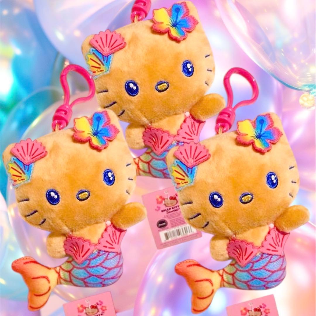 ハローキティ 人魚　マーメイド　日焼けキティ　ハワイ限定　3個セット　渡辺翔太