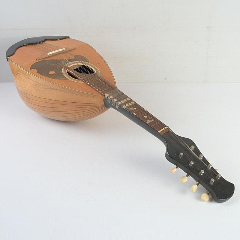 マンドリン　東京師道音楽学校責任制作　№C号　弦・ハードケース付　V　9417A