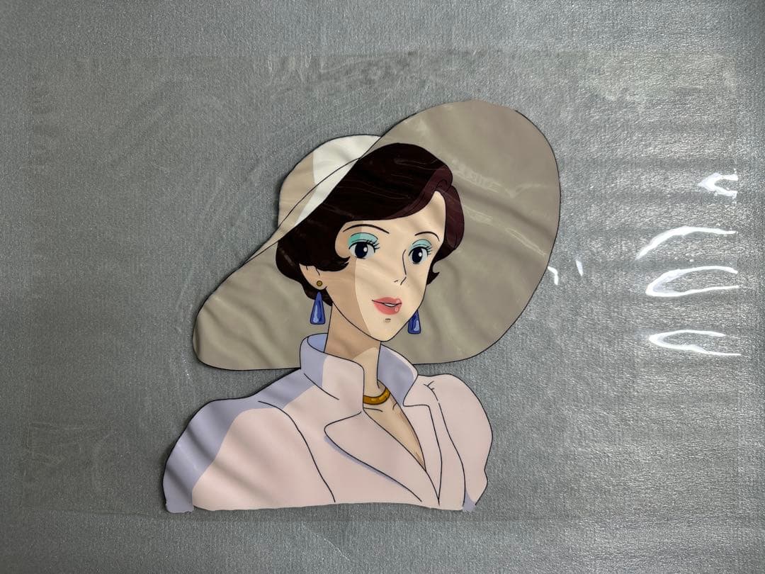 紅の豚　セル画　マダム•ジーナ　ジブリ