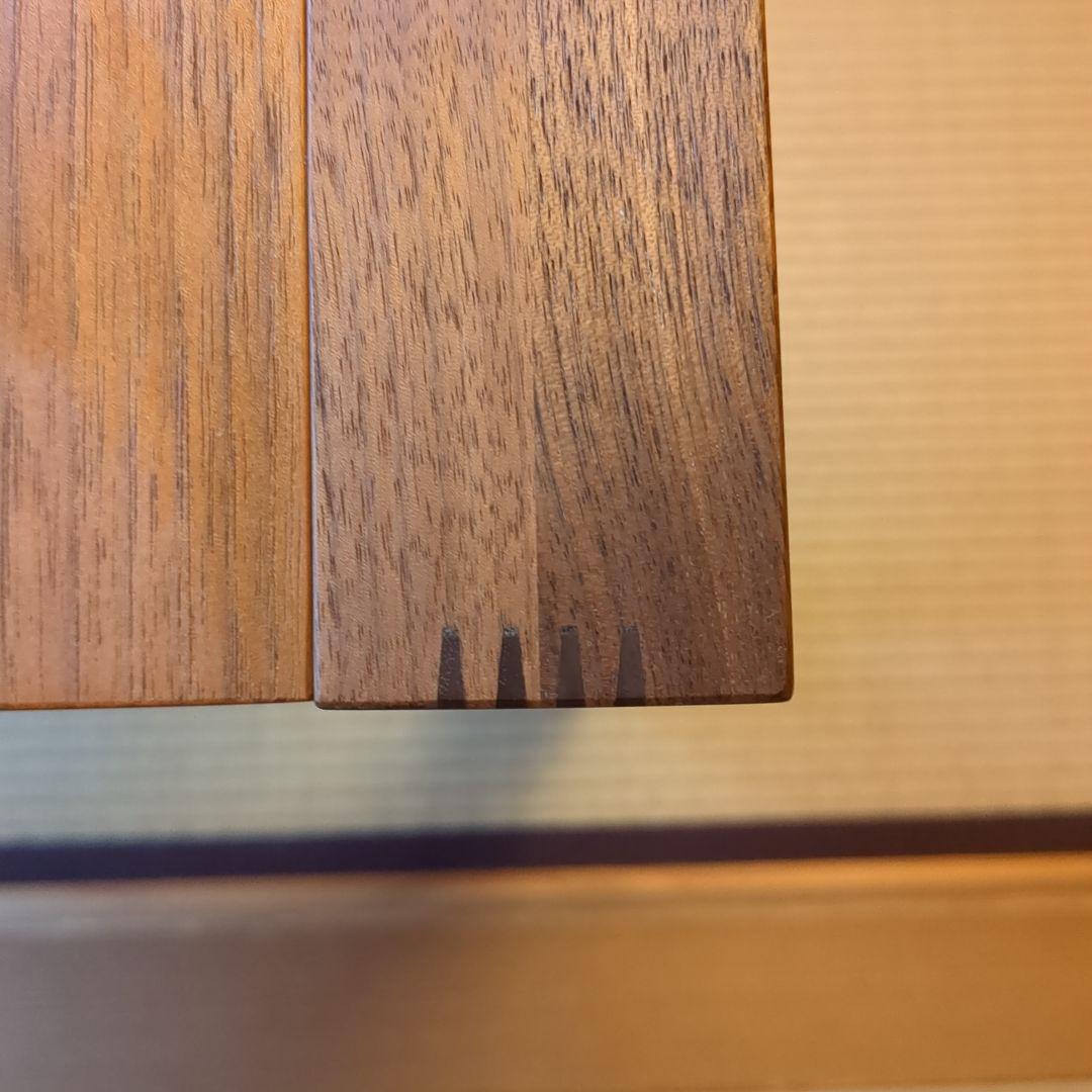 良品　国産　大川家具　HIRASHIMA CARAMELLA　ダイニングテーブル