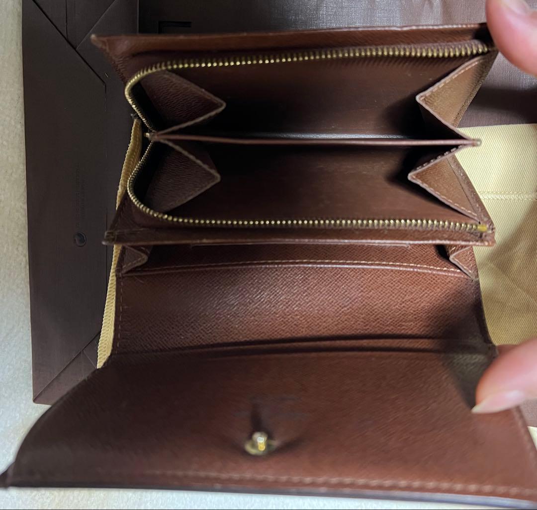 【週末限定sale】ルイヴィトンポルトモネトレゾ−ル二つ折財布　美品