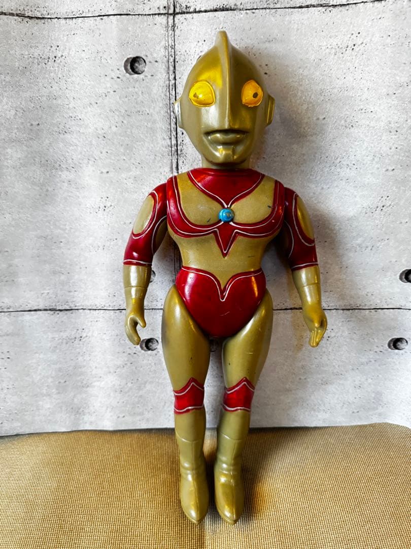 傷アリ当時物ビンテージ品ブルマァクウルトラマンフィギュア 約35cm希少価値品
