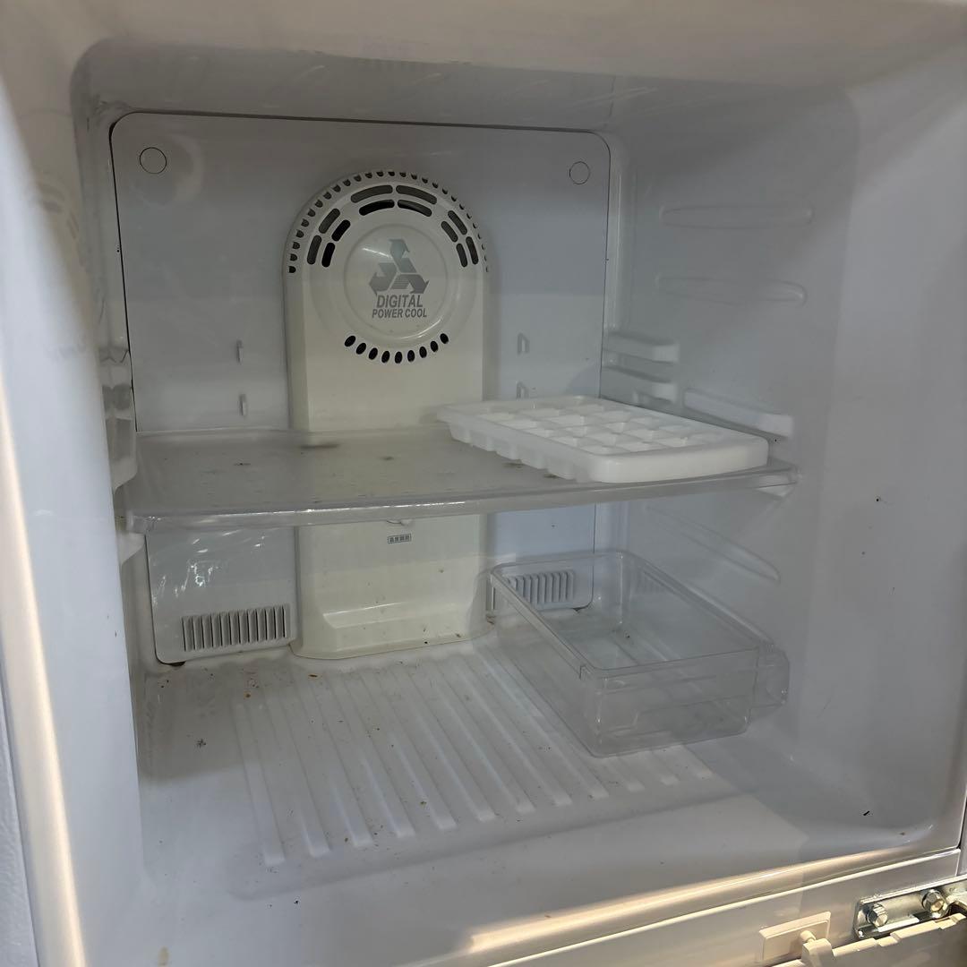 ホワイト 冷蔵庫 上下二段式