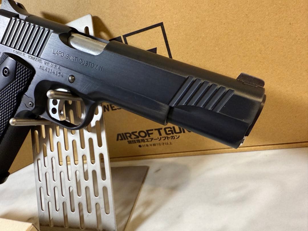 ウエスタンアームズ キンバー LAPD SWATカスタムⅡ NEWバトルダメージ