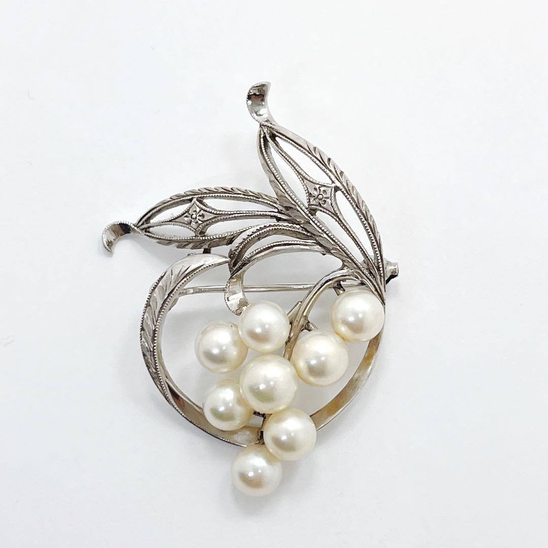 MIKIMOTO ミキモト パール　アンティーク　ヴィンテージ　ブローチ
