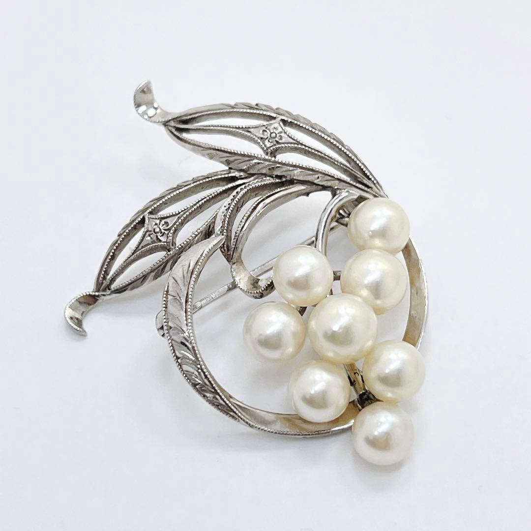 MIKIMOTO ミキモト パール　アンティーク　ヴィンテージ　ブローチ