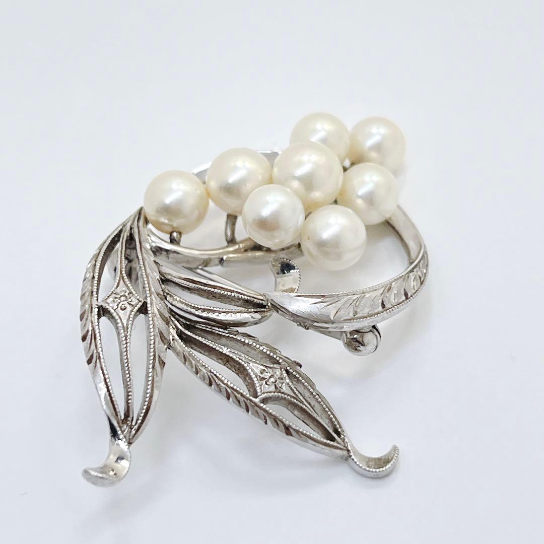 MIKIMOTO ミキモト パール　アンティーク　ヴィンテージ　ブローチ