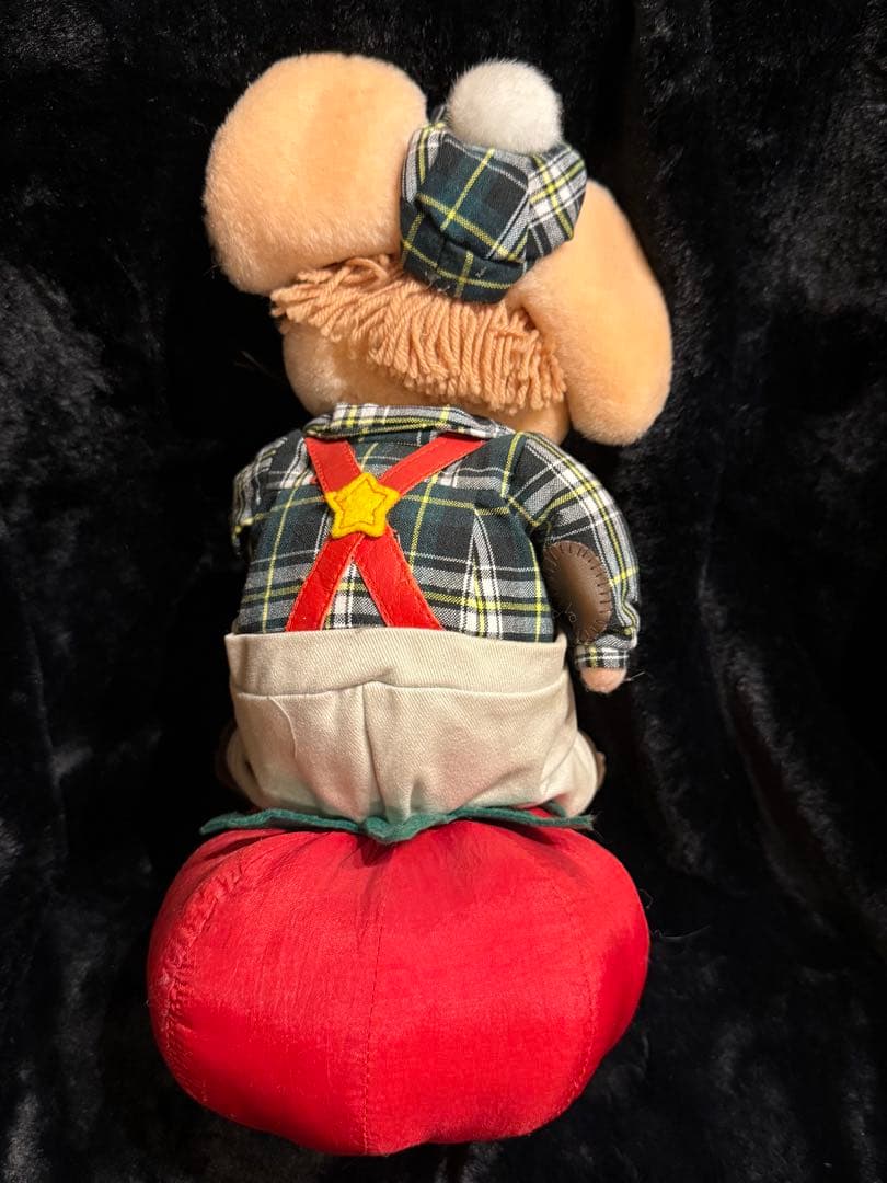 期間限定値下げ　トッポジージョ　ぬいぐるみ　トマト　昭和　平成　レトロ　レア