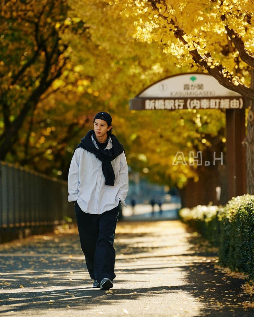 ラルフローレン ビームス別注 THE BIG CHINO ネイビー【膝上ポニー】