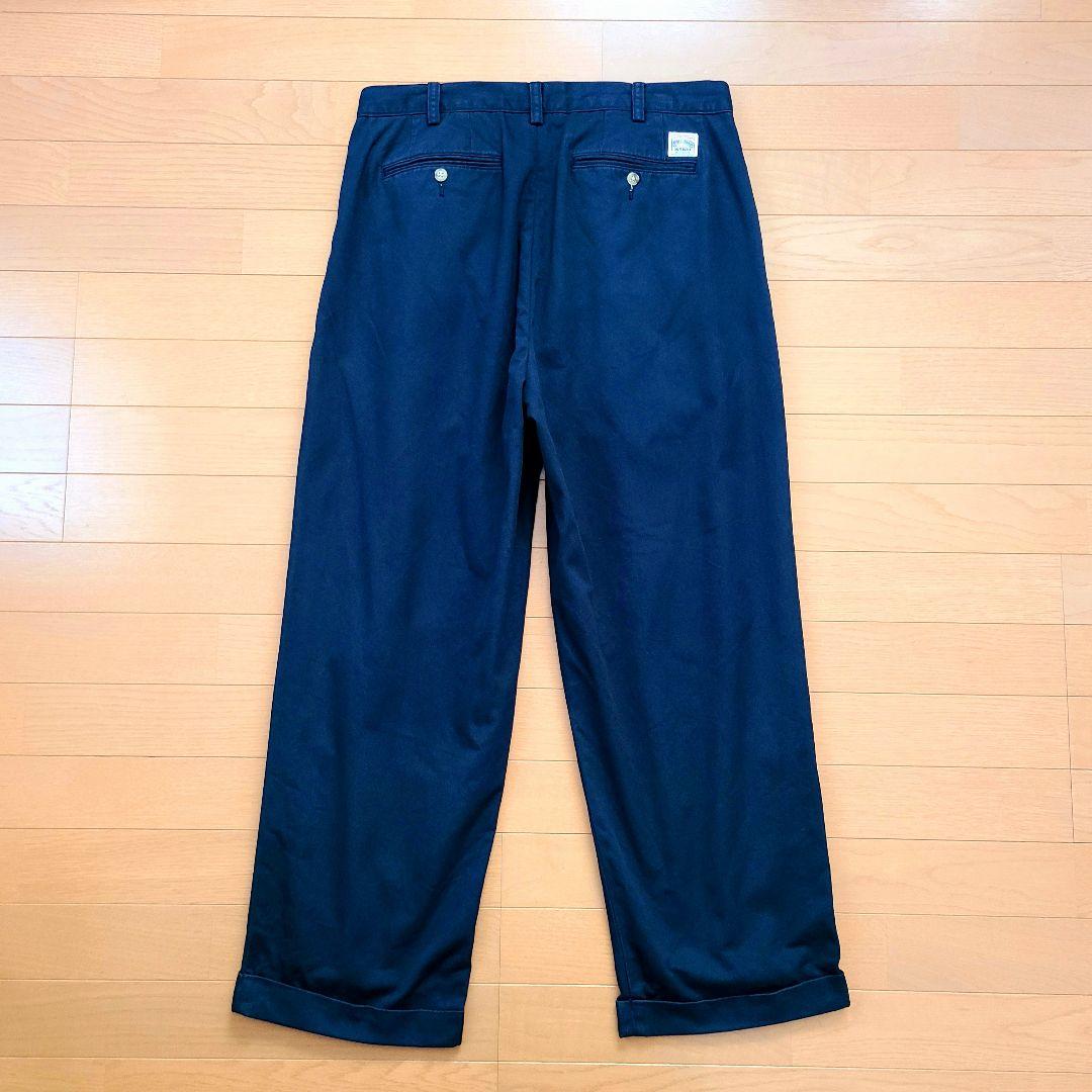 ラルフローレン ビームス別注 THE BIG CHINO ネイビー【膝上ポニー】