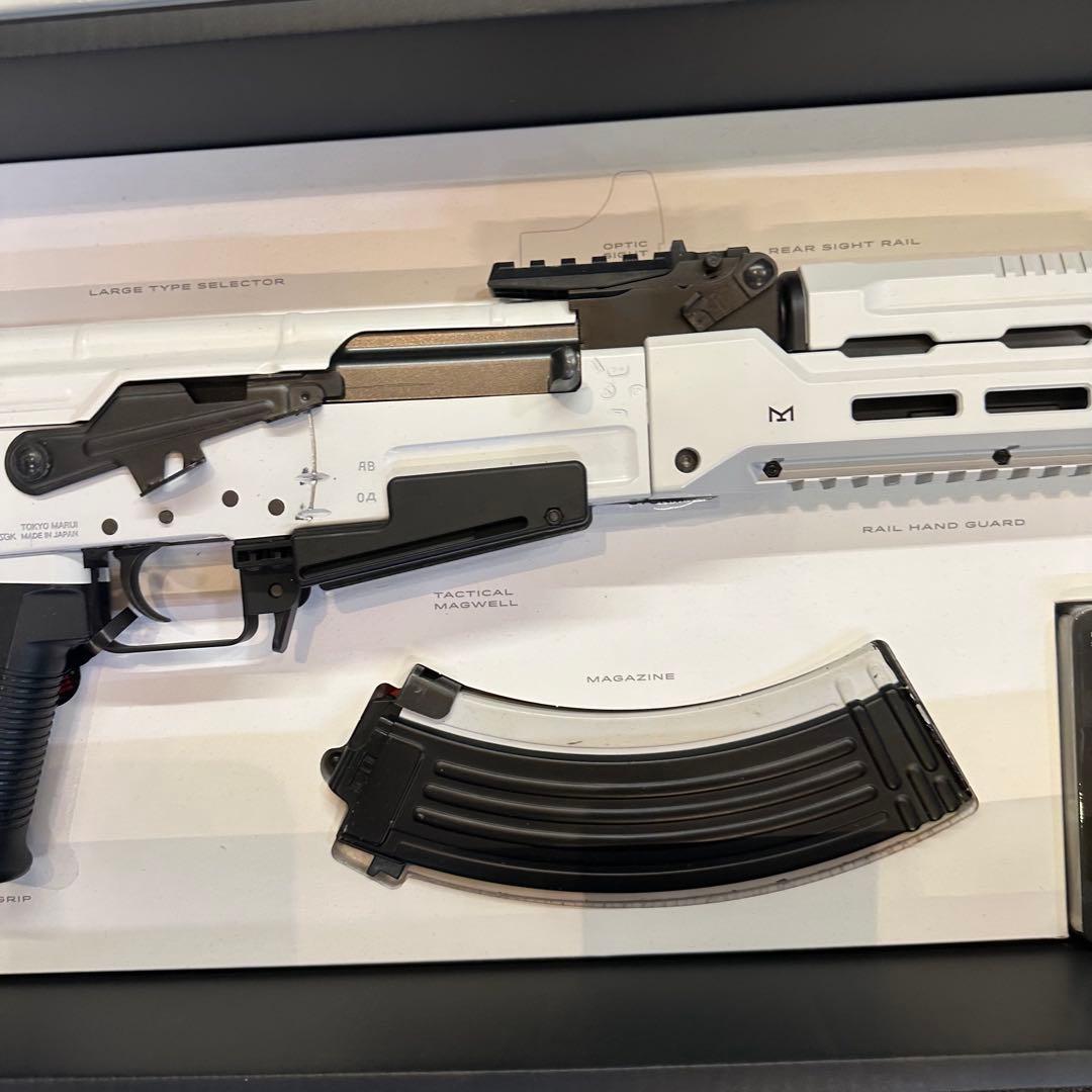 U*²様 東京マルイ AK WHITE STORM 次世代電動ガン ホワイトスト