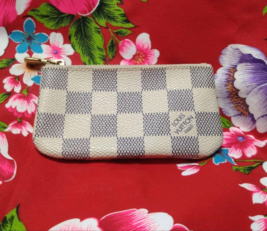 ルイヴィトン LV ポシェット クレ 小銭入れ ケース ダミエアズール