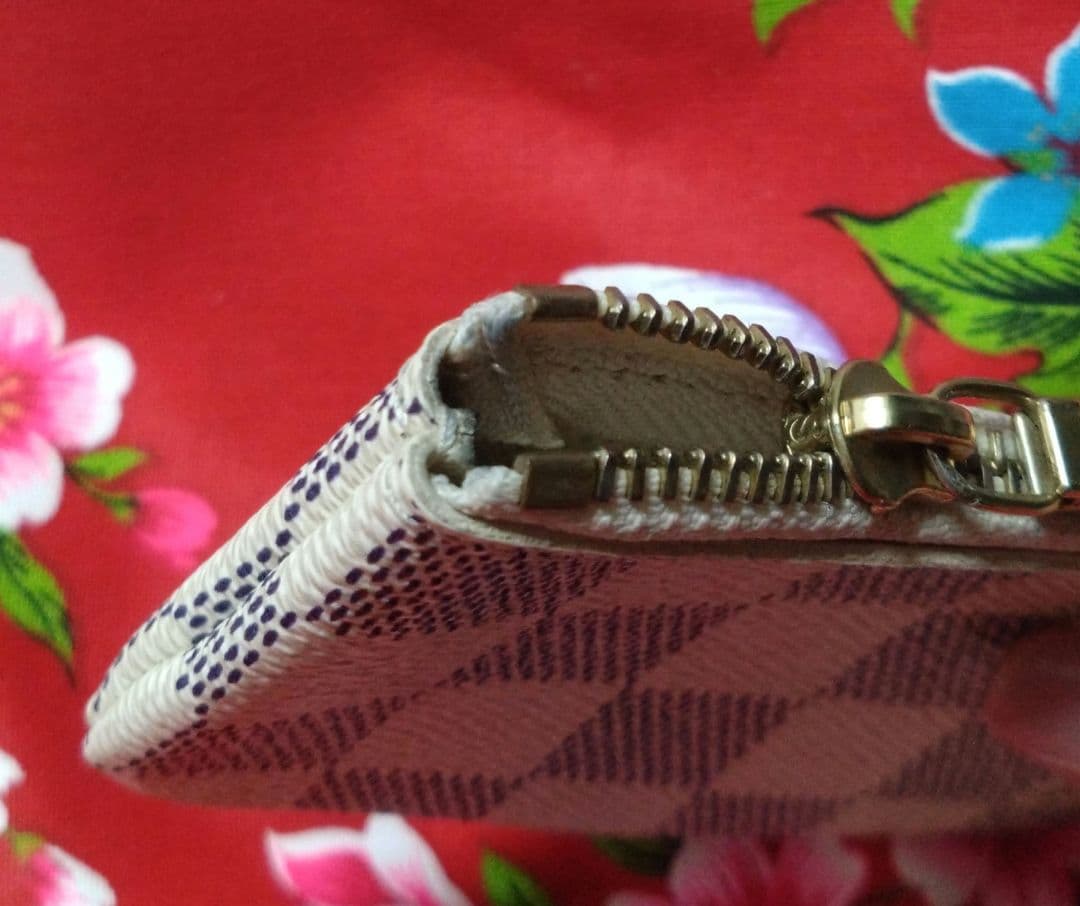 ルイヴィトン LV ポシェット クレ 小銭入れ ケース ダミエアズール