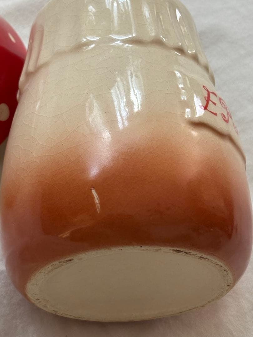 フランスアンティーク きのこ キャニスター 5個セット