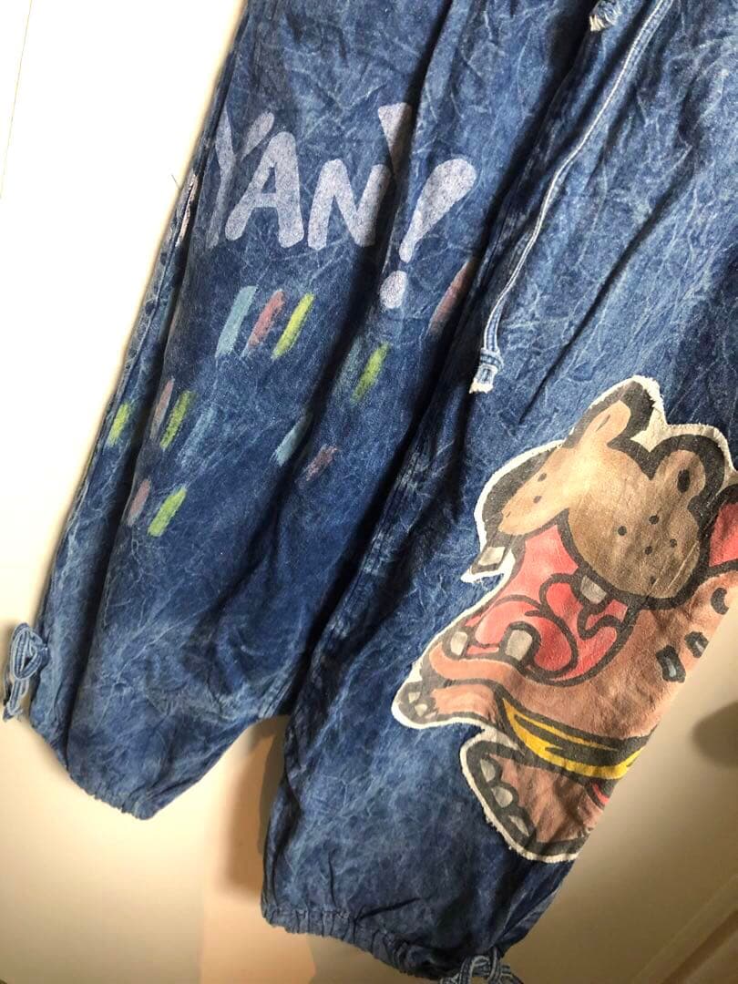 エルロデオ EL RODEO サルエルパンツ ジーンズ おしゃれ アニマル カバ