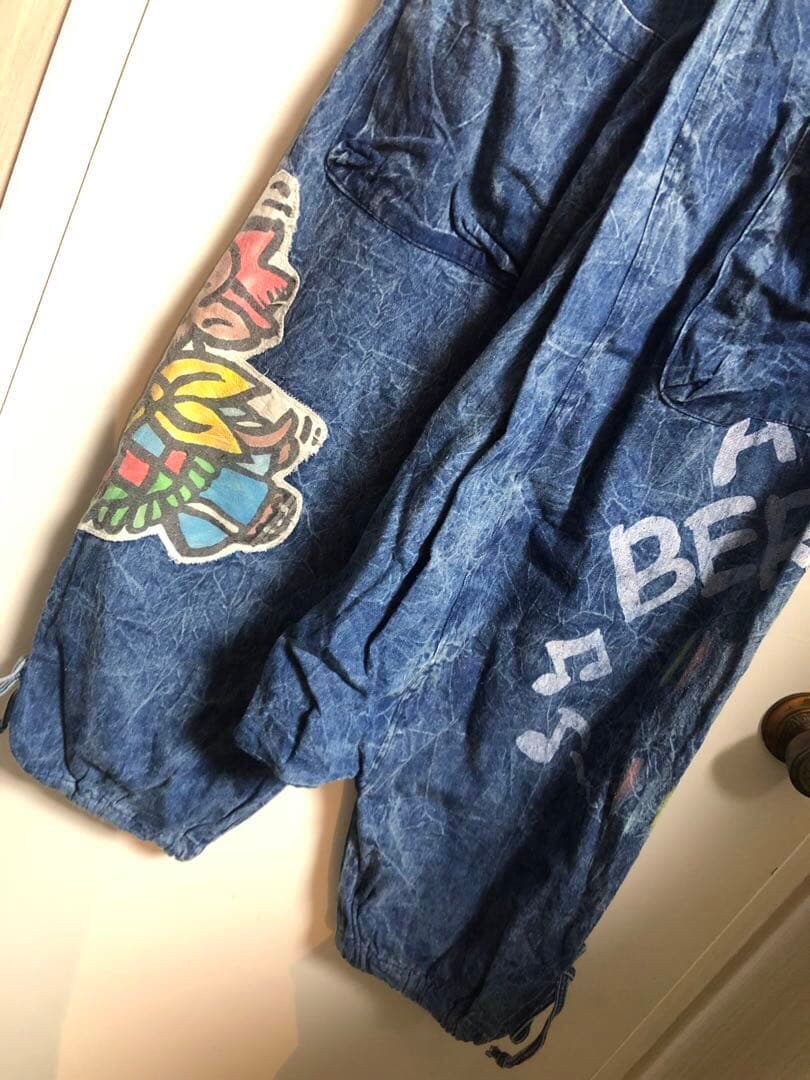 エルロデオ EL RODEO サルエルパンツ ジーンズ おしゃれ アニマル カバ