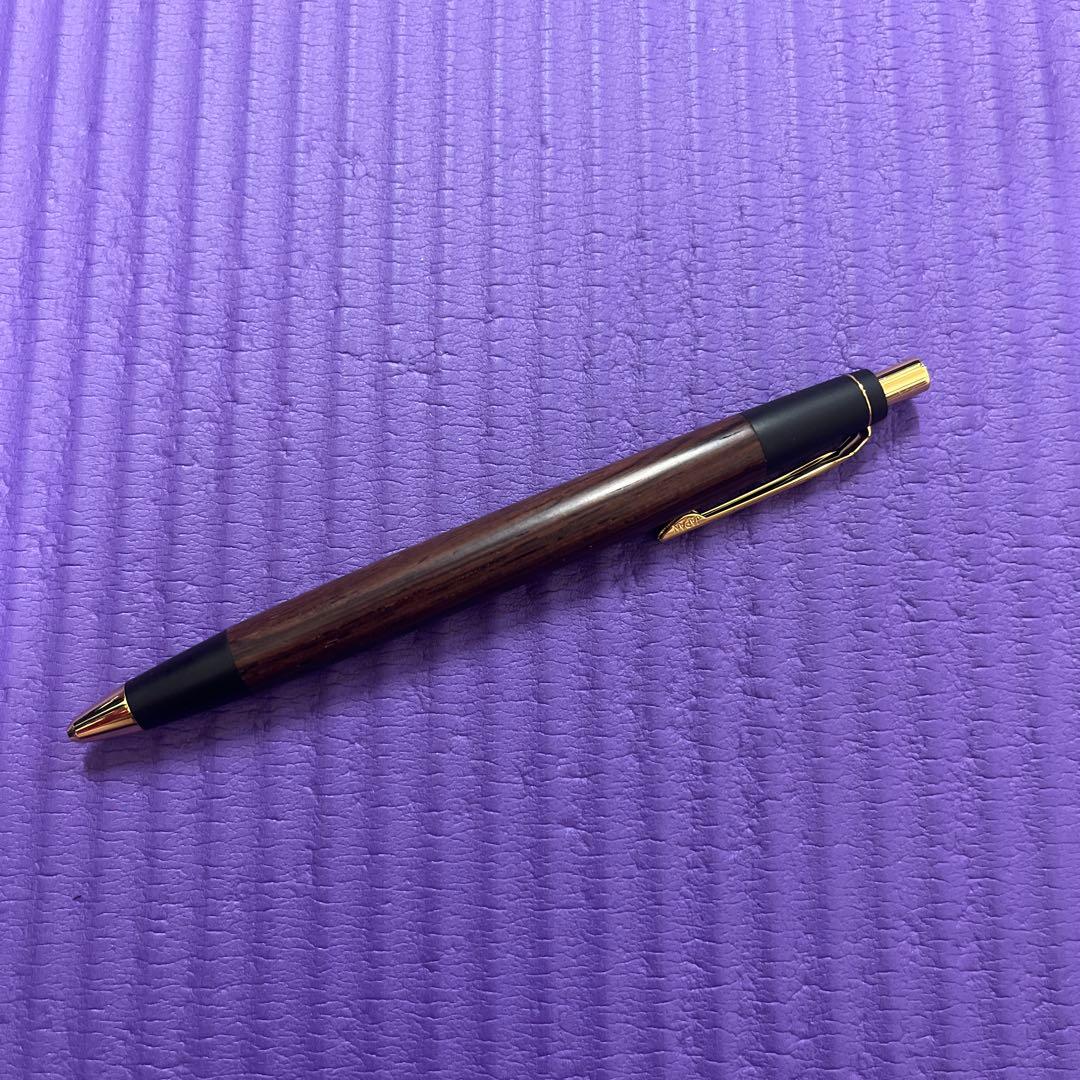 野原工芸新型シャープペンシル　紫檀