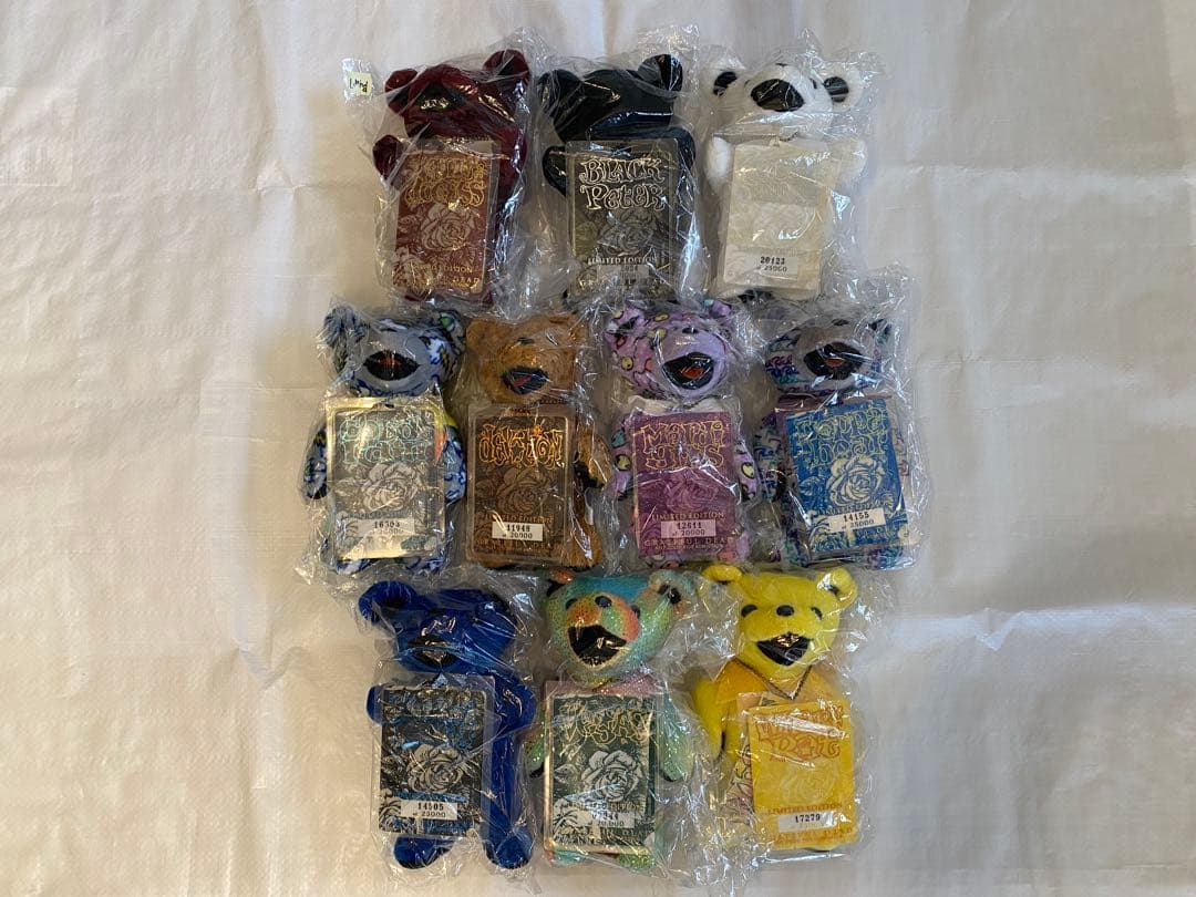 デッドベア　ビーンベア　10体セット　7インチ