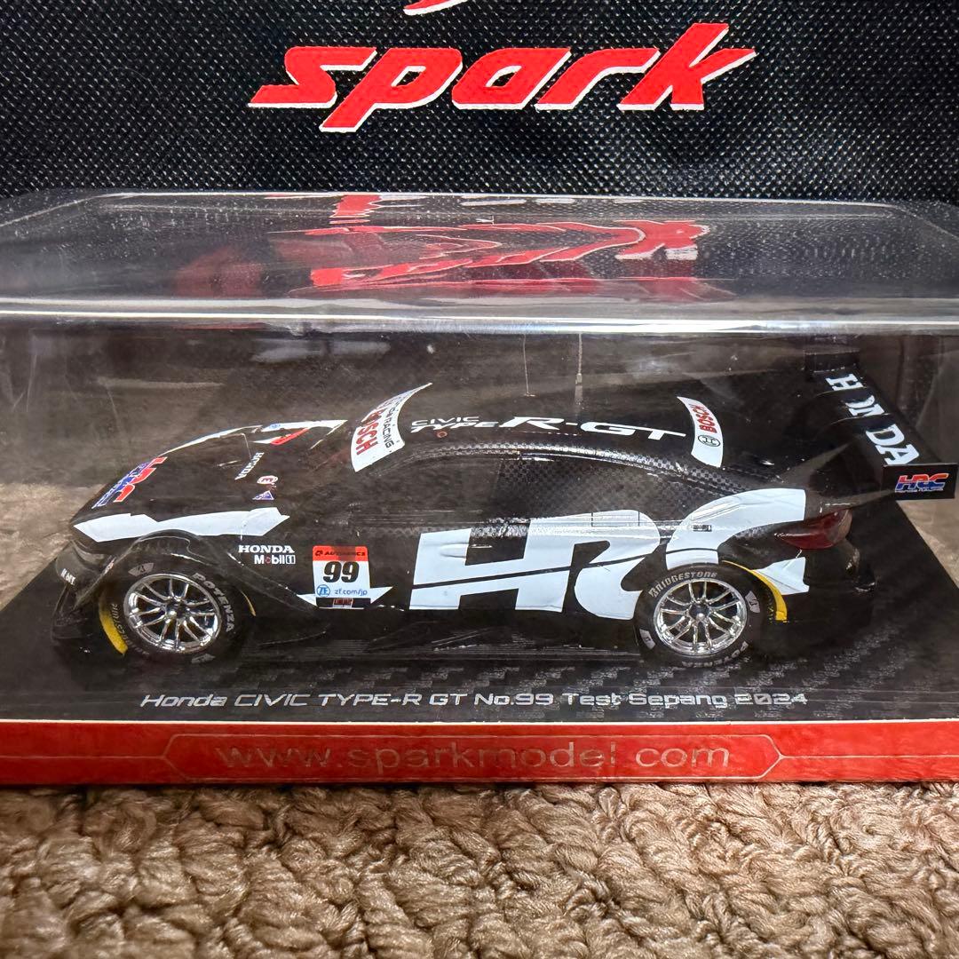 Spark 1/43 Civic Type-R GT No.99 Test限定品