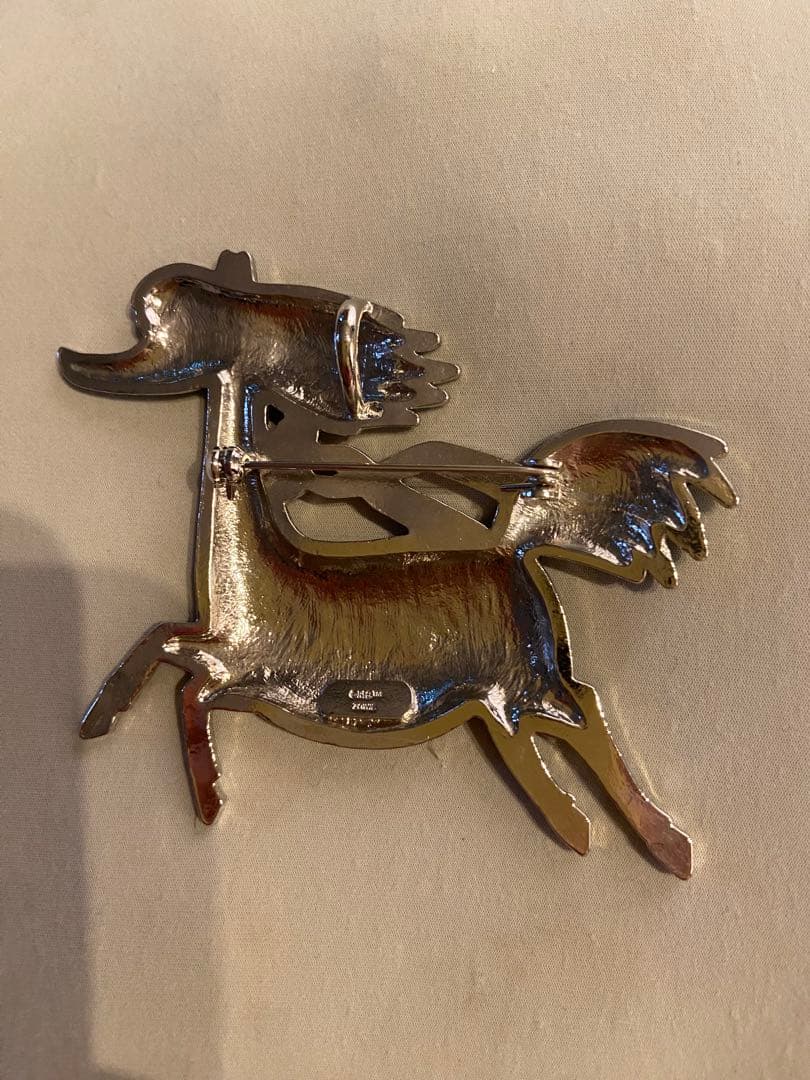 な*し様 ムーミン谷　サーカスの馬のブローチ&ペンダントトップ