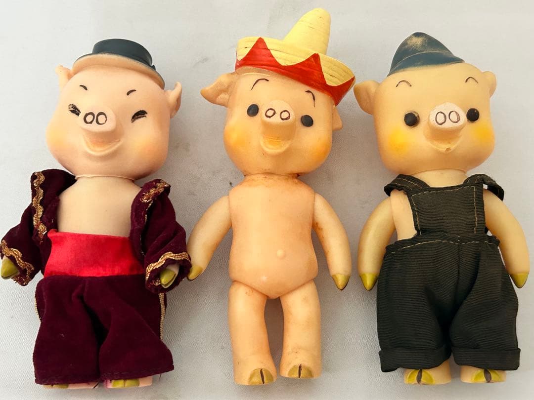 ブーフーウーフィギュア 3体セット　バンダイ　おかあさんといっしょ　NHK