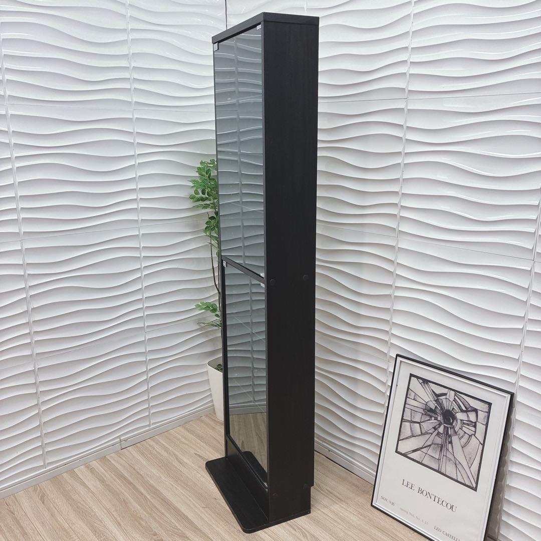 ①◇大阪府 神戸市 配達料無料！◇不二貿易◇ガラスコレクションケース◇ハイタイプ