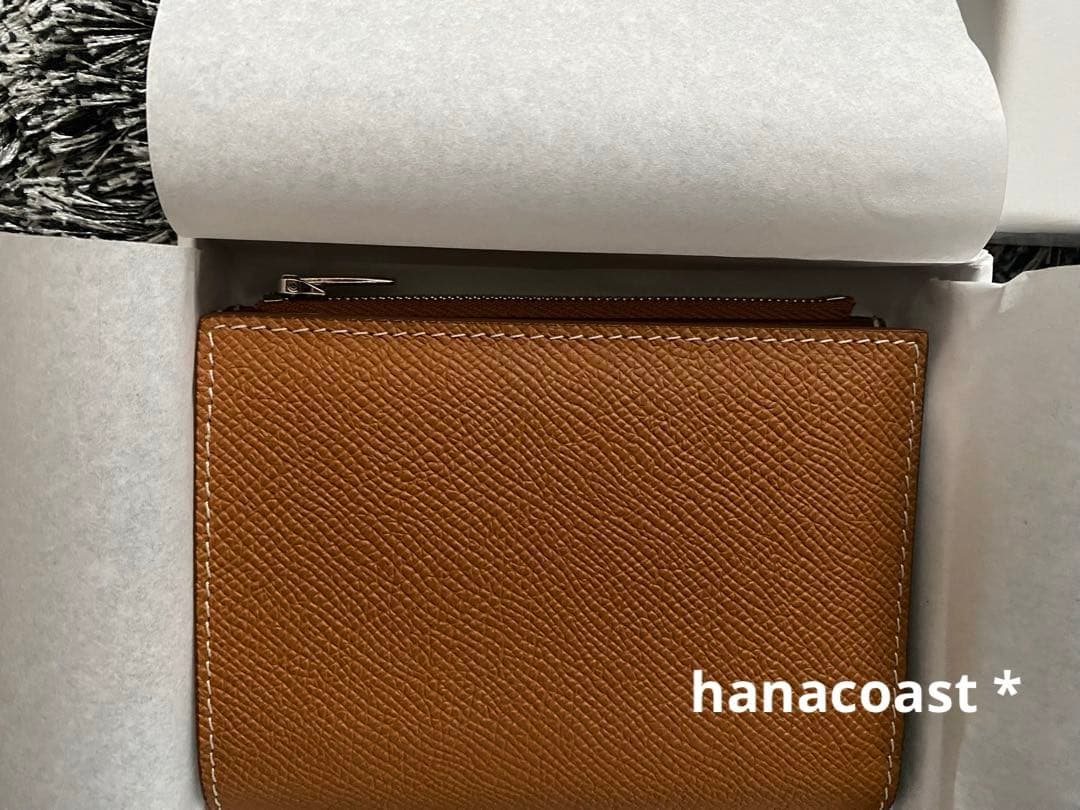 michino Paris ミチノ　パリ　バイフォルドジップウォレット　ゴールド