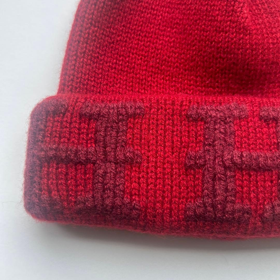 エルメス　Hロゴニット帽　LA