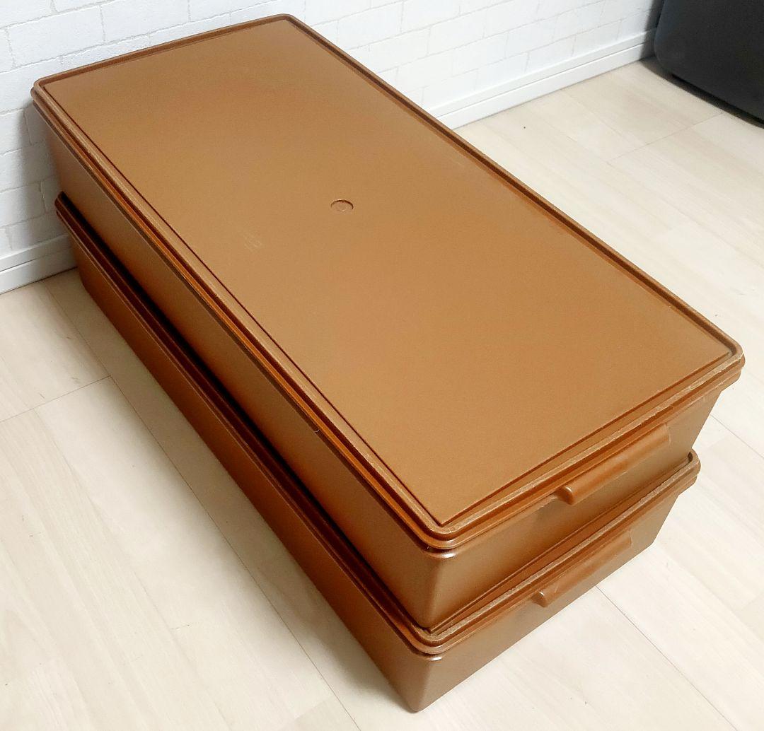 【限定価格】タッパーウェア　2個セット　ロングスーパーケース　大容量