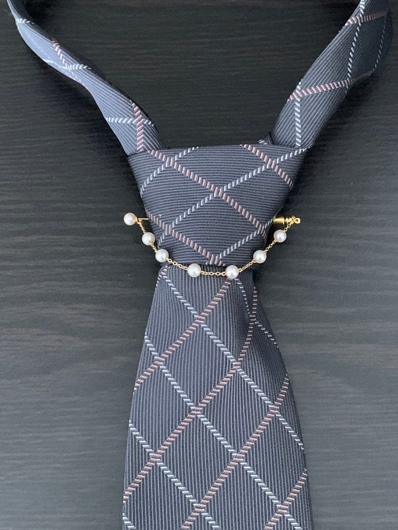 専用です。☆MIKIMOTO☆揺れるパールロングブローチMIKIMOTO.K18