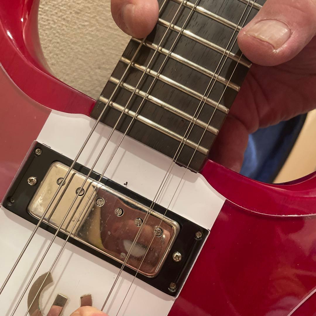 Epiphone クレストウッドカスタム　レッドエレキギター