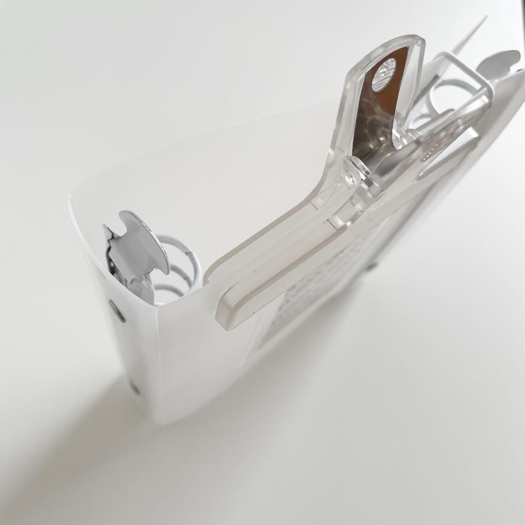 早い者勝ち　韓国　貯金　バインダー　リフィル　ダブルリングバインダー　白　4