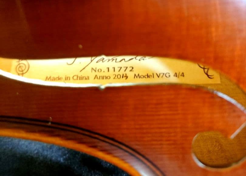YAMAHA V7G バイオリン 4/4 2013年製 　人気　ブラビオール