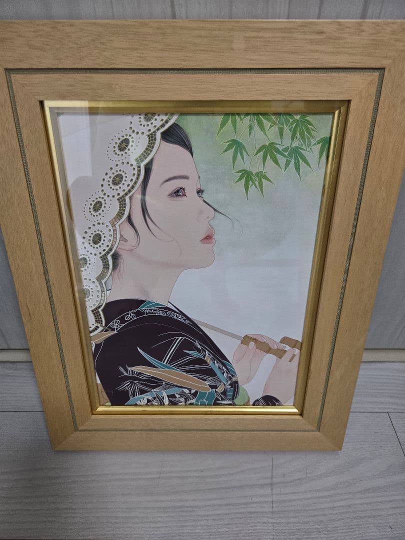 (値下げ) 宮﨑優　日本画　青楓