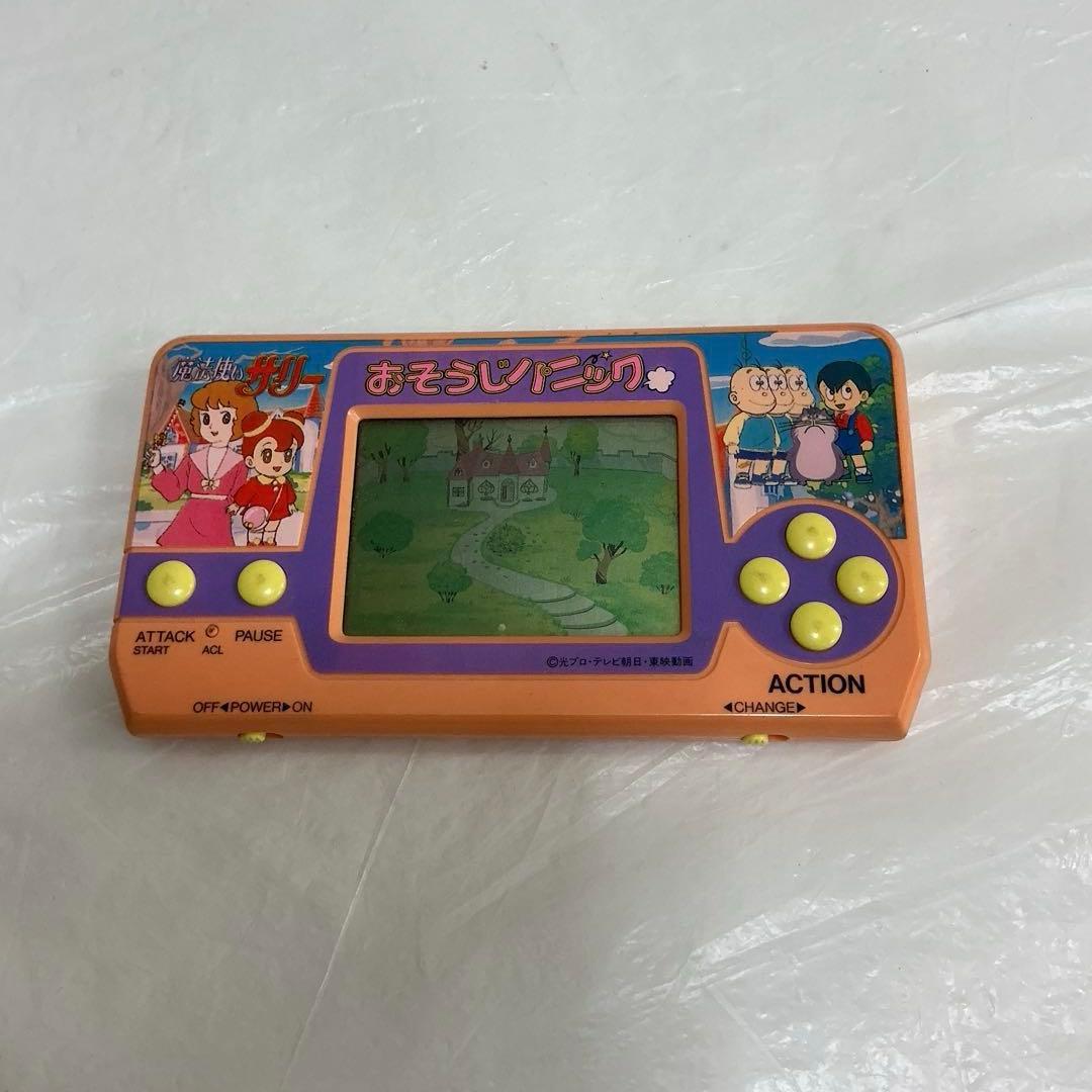 7348⑦【魔法使いサリー レトロゲームウォッチ おそうじパニック】